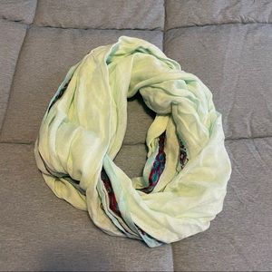 💰
Charming Charlie’s teal infinity scarf